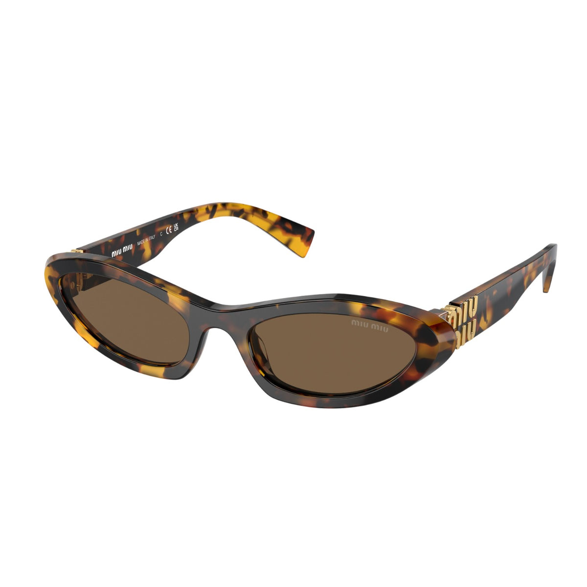 Miu Miu Oval Shape Acetato